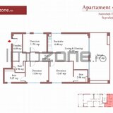 Cartierul Militari, 4 camere cu terasa de 22 mp, 3 bai, etaj 1/3, finisat modern, comision 0%